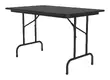 4 Ft Black Folding Table