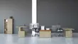 2 Person Height Adjustable Desk