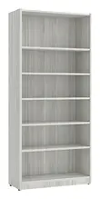 White 6 Shelf Bookcase