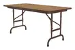 Height Adjustable Folding Table