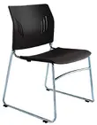 Black Stacking Chairs