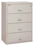 4 Drawer Lateral Fireproof File Cabinet - 38 Wide