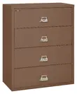 4 Drawer Lateral Fireproof File Cabinet - 45 Wide