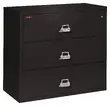 3 Drawer Lateral Fireproof File Cabinet - 45 Wide