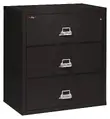 Black Metal Filing Cabinet 3 Drawer