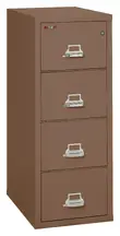 4 Drawer Vertical Fireproof File Cabinet - 18 Wide