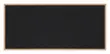 Rubber Bulletin Board with Wood Frame - 144 x 48