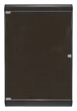 Enclosed Bulletin Board with Cork Surface  - 28 x 42