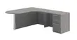 L Shaped Peninsula Desk