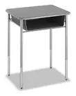 School Desk with Book Box
