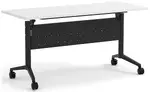 Flip Top Nesting Table with Modesty Panel