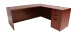 L Shaped Desk with Drawers