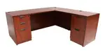 L Shaped Desk with Drawers