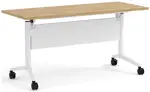 Flip Top Nesting Table with Modesty Panel