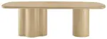 Brutalist Modern Dining Table 