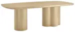 Brutalist Modern Dining Table 