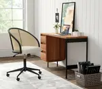 Modern Rattan Office Chair 