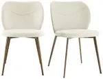 Soft Contemporary Chair - Set of 2