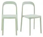 Universal Contoured Stacking Chairs - Set of 2