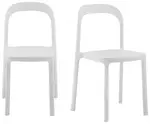 Universal Contoured Stacking Chairs - Set of 2 
