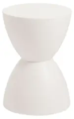 Sculptural Hourglass Stool