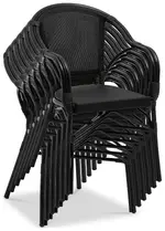 European Outdoor Cafe Chair - Set of 2 
