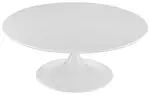 Mid-Century Pedestal Coffee Table 