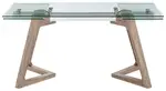 Contemporary Glass Extension Table