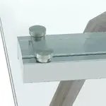 Contemporary Glass Extension Table