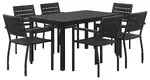 Large Patio Table with Chairs