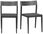 Industrial-Style Guest Chair - Set of 2