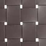Modern Crosshatched Side Chair