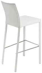 Minimalist Leather Bar Stool - Set of 2