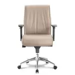 Leather Mid-Back Office Chair