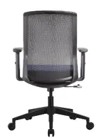 Mesh Back Task Chair with Blue Seat Cover