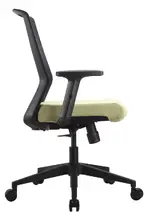 Mesh Back Task Chair with Green Seat Cover