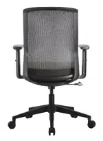 Mesh Back Task Chair with Green Seat Cover