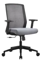 Mesh Back Task Chair with Gray Seat Cover