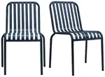 Modern Metal Chair - Set of 2