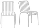 Modern Metal Chair - Set of 2