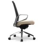 Executive Task Chair with Tan Seat Cover