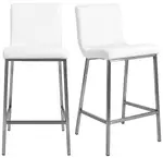 Modern Minimalist Counter Stool - Set of 2