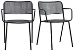 Modern Industrial Armchair - Set of 2 