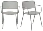Modern Industrial Armchair - Set of 2 