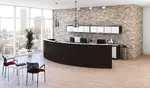 Curved Reception Desk