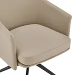 Modern Nordic Swivel Armchair