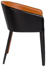 Modern Barrel-Back Chair
