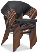 Mid-Century Outdoor Armchair - Set of 2