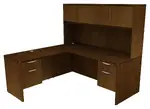 L Shaped Desk with Storage