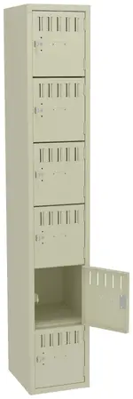 Six Box Lockers 